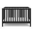 Storkcraft Hillcrest 4-in-1 Convertible Crib - Black