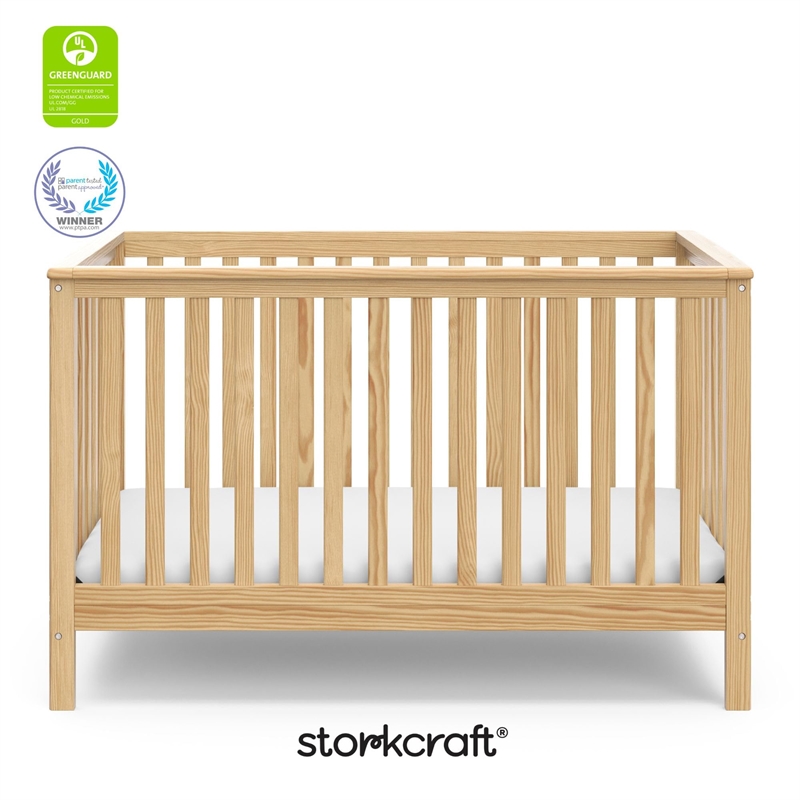 Storkcraft Hillcrest 4-in-1 Convertible Crib - Natural