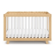Beckett 3-in-1 Convertible Crib - Natural with White Slats