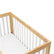 Beckett 3-in-1 Convertible Crib - Natural with White Slats