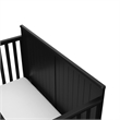 Graco Hadley 5-in-1 Convertible Crib with Drawer - Black