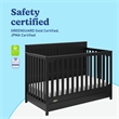 Graco Hadley 5-in-1 Convertible Crib with Drawer - Black
