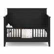 Storkcraft Solstice 4 in 1 Convertible Crib in Black
