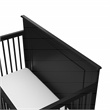 Storkcraft Solstice 4 in 1 Convertible Crib in Black