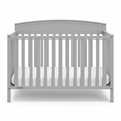 Graco Benton 5 in 1 Convertible Crib with Noah 3 Drawer Chest - Pebble Gray