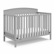 Graco Benton 5 in 1 Convertible Crib with Noah 3 Drawer Chest - Pebble Gray