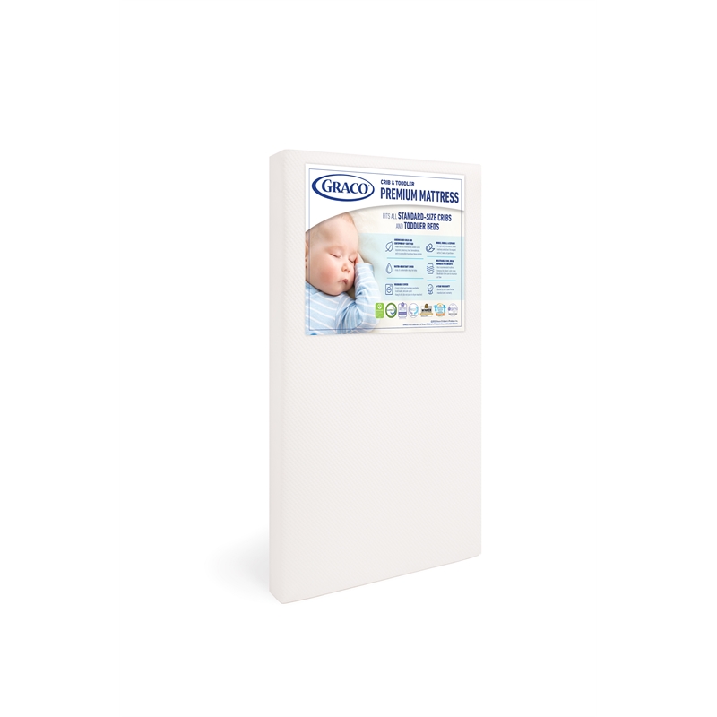 Graco Benton 5 in 1 Crib with Premium Foam Crib and Toddler Mattress - Espresso