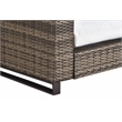 Tommy Hilfiger Oceanside Outdoor Loveseat in Gray and Brown