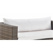 Tommy Hilfiger Oceanside Outdoor Loveseat in Gray and Brown