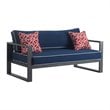 Tommy Hilfiger Monterey Outdoor Sofa in Gray Gunmetal