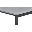 Tommy Hilfiger Hampton Outdoor Coffee Table Gray Pebbled Glass