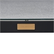 Tommy Hilfiger Hampton Outdoor Coffee Table Gray Pebbled Glass