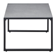 Tommy Hilfiger Hampton Outdoor Coffee Table Gray Pebbled Glass