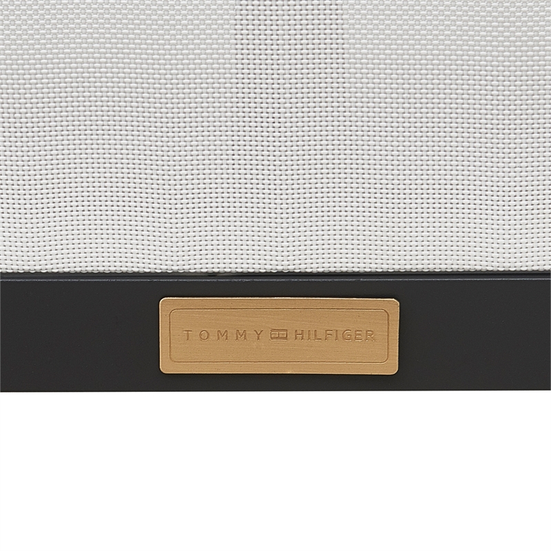 Tommy Hilfiger Hampton Outdoor Mesh Sofa Coastal White and Navy