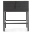 Tommy Hilfiger Hayworth Mirrored Side Table in Ash Gray