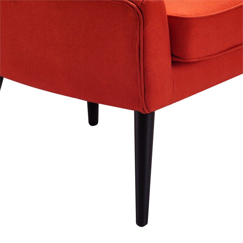 Tommy Hilfiger Auburn Wingback Chair Blood Orange
