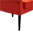 Tommy Hilfiger Auburn Wingback Chair Blood Orange
