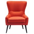 Tommy Hilfiger Auburn Wingback Chair Blood Orange