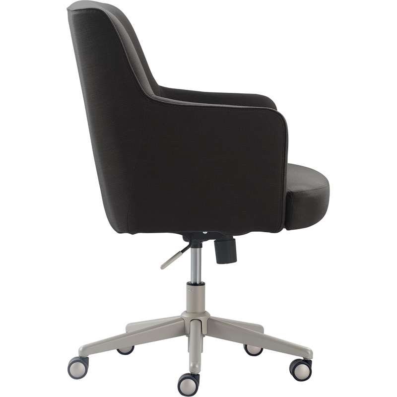 Tommy Hilfiger Belmont Home Office Chair Gray Fabric
