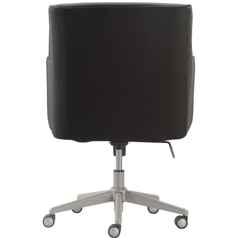 Tommy Hilfiger Belmont Home Office Chair Gray Fabric