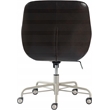 Tommy Hilfiger Forester Leather Office Chair Dark Brown