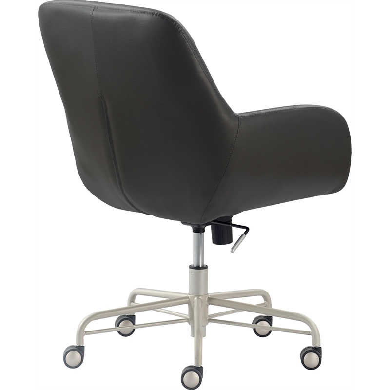 Tommy Hilfiger Forester Leather Office Chair Gray