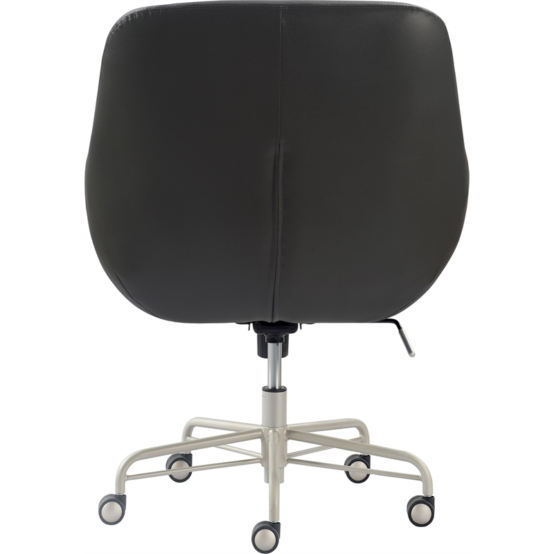 Tommy Hilfiger Forester Leather Office Chair Gray