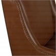 Tommy Hilfiger Andover Leather Accent Chair Cognac Brown