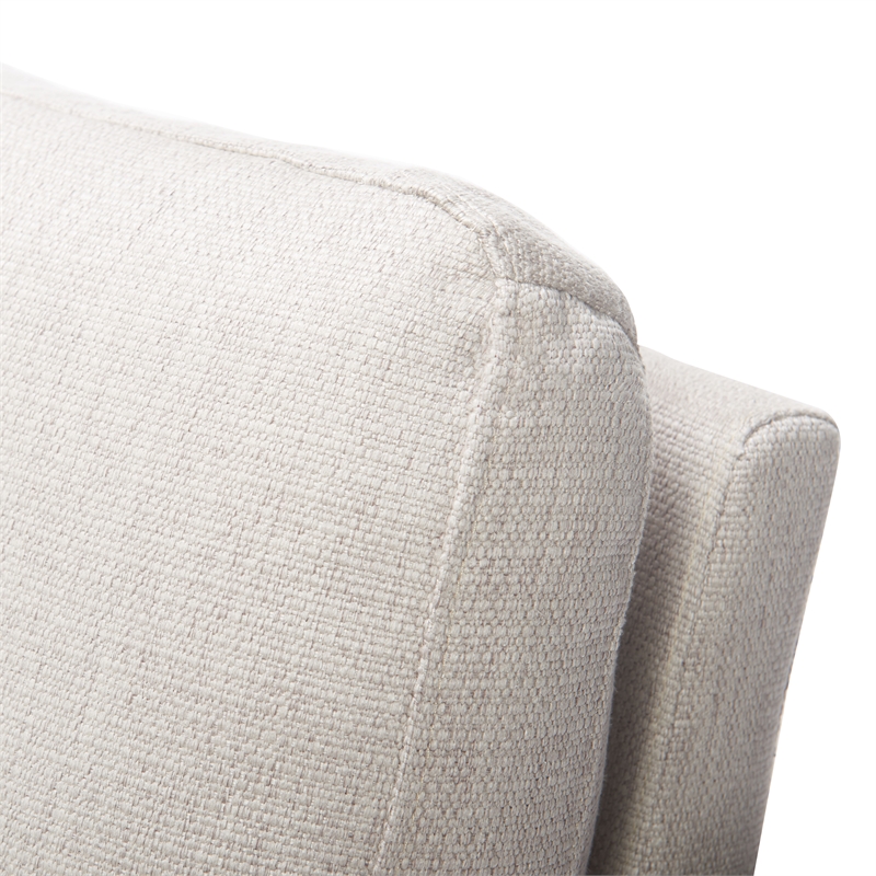 Tommy Hilfiger Russell Bronze Metal Frame Accent Chair Linen