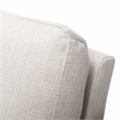 Tommy Hilfiger Russell Bronze Metal Frame Accent Chair Linen