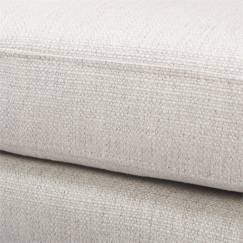 Tommy Hilfiger Russell Bronze Metal Frame Accent Chair Linen