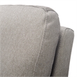 Tommy Hilfiger Russell Bronze Metal Frame Accent Chair Grey