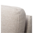 Tommy Hilfiger Russell Grey Metal Frame Accent Chair Linen