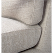 Tommy Hilfiger Russell Grey Metal Frame Accent Chair Linen