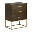 Tommy Hilfiger Franklin 3 Drawer Dresser Walnut