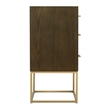 Tommy Hilfiger Franklin 3 Drawer Dresser Walnut