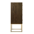 Tommy Hilfiger Franklin 4 Drawer Dresser Walnut