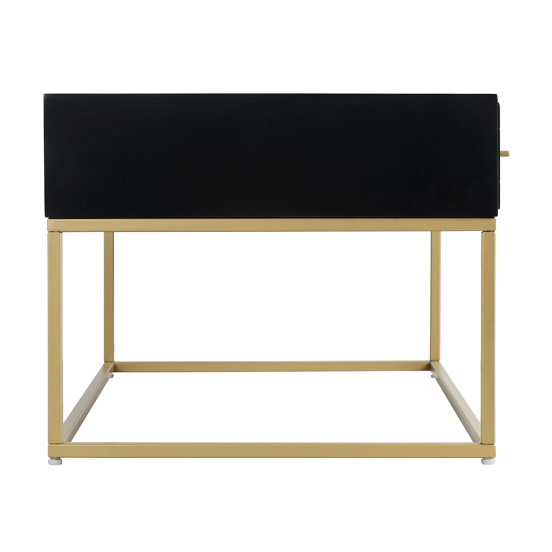 Tommy Hilfiger Ellias Coffee Table Black and Gold