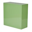 Scranton & Co Steel Green Bookcase Rectangular 28