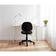 Scranton & Co Fabric Black Office Chair Adjustable 37