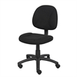 Scranton & Co Fabric Black Office Chair Adjustable 37