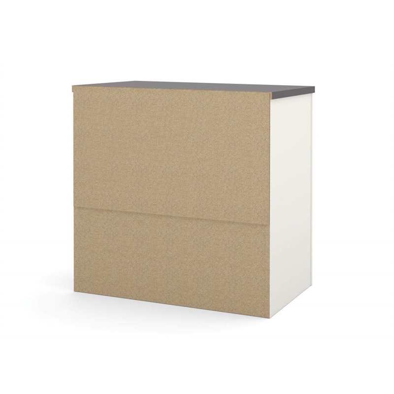 Scranton & Co Melamine Slate and Sandstone Lateral File Rectangular 30.8