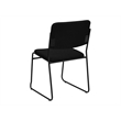 Scranton & Co Stacking Chair with Sled Base in Black