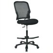 Scranton & Co Grid Back Drafting Chair in Black