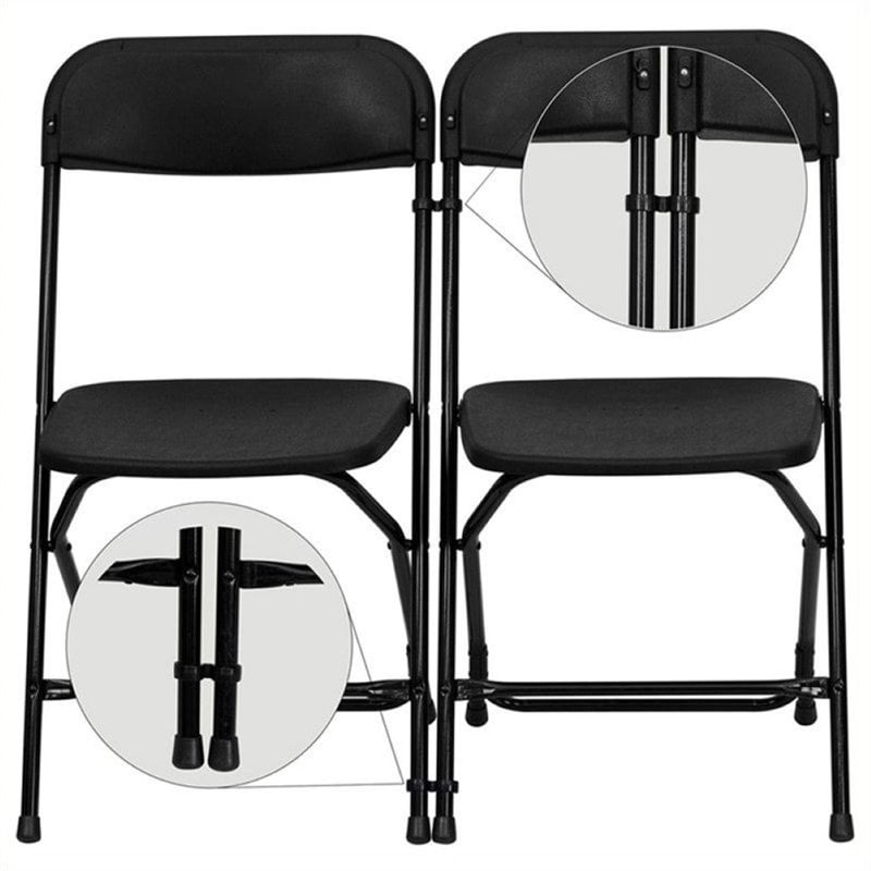 Scranton & Co Plastic Ganging Clips in Black