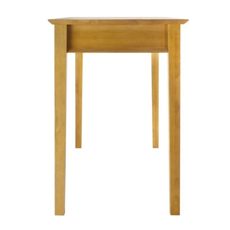 Scranton & Co Solid Wood Honey Pine Writing Desk Rectangular 42.05