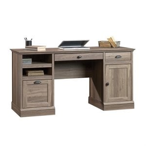 Scranton & Co Executive Desk in Salt Oak