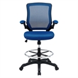 Scranton & Co Mesh Drafting Stool in Blue