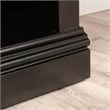 Scranton & Co Traditional Engineered Wood 5-Shelf  Bookcase in Estate Black