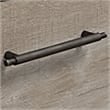 Scranton & Co 2 Drawers Contemporary Wood Mobile Pedestal in Gray